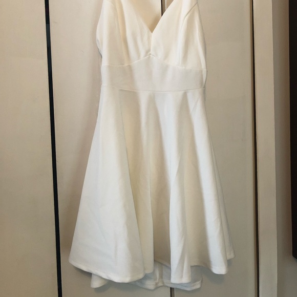 White Strappy Dress - Picture 2 of 3